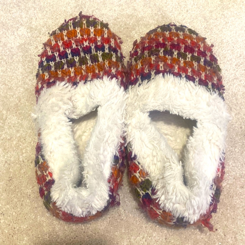 Super comfy Secret Treasures slippers, cute, very comfy and keep your feet warm